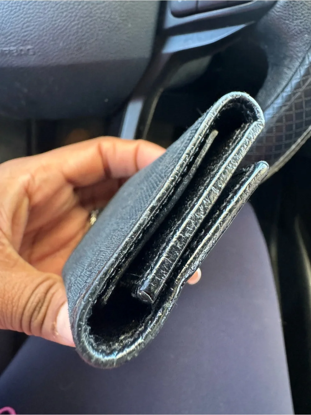 Gucci Black Canvas Monogram Key Wallet - Picture 10 of 15